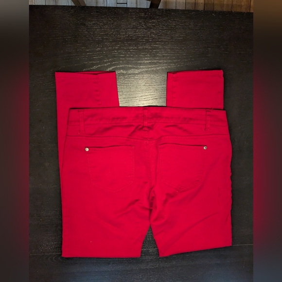 Vintage 2000's, Celebrity Pink, skinny, red jeans. - Picture 8 of 8